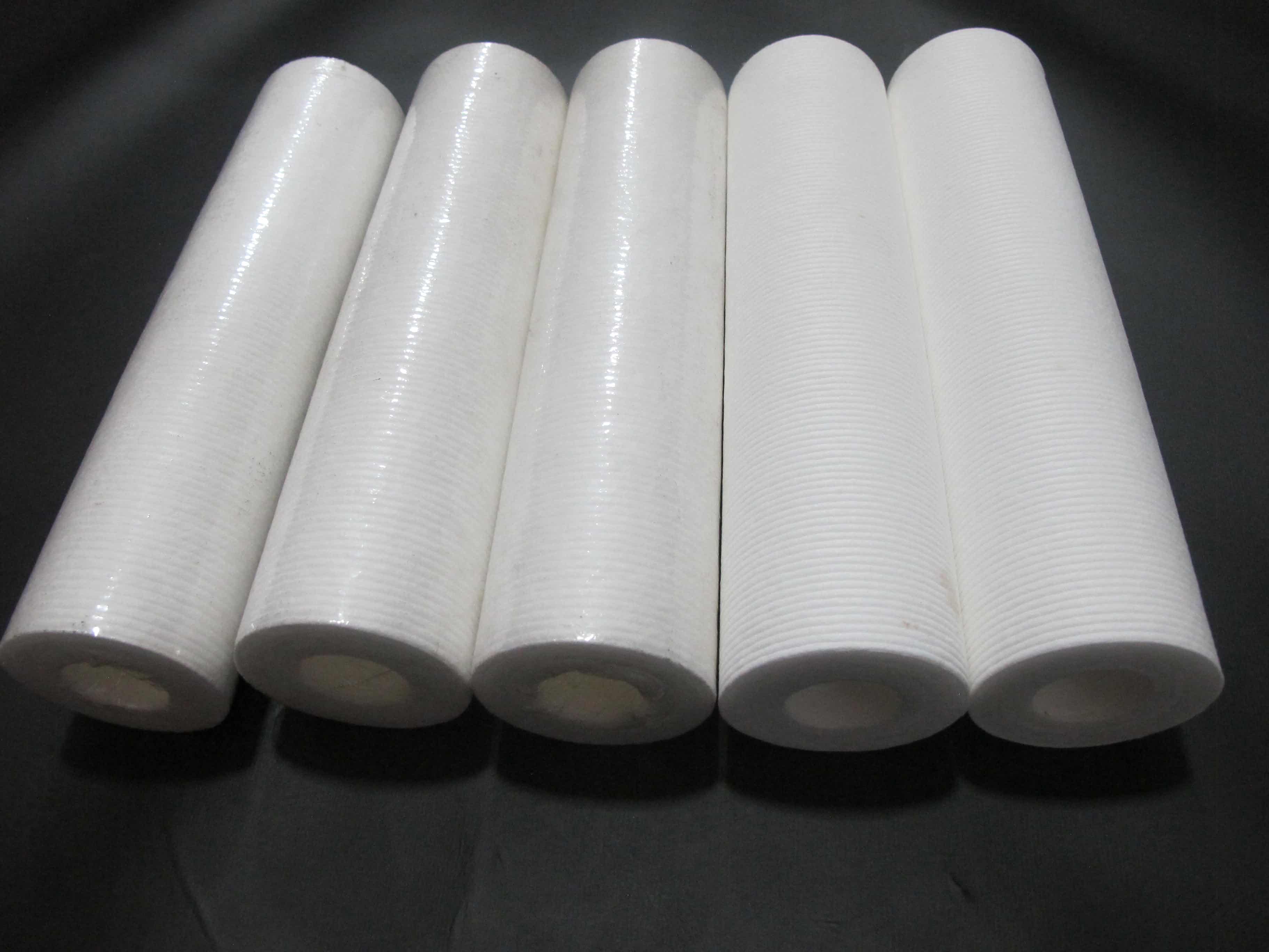 Lõi lọc PE (Polyethylene) là sản phẩm được dùng thay thế lõi ceramic bằng đá vôi.